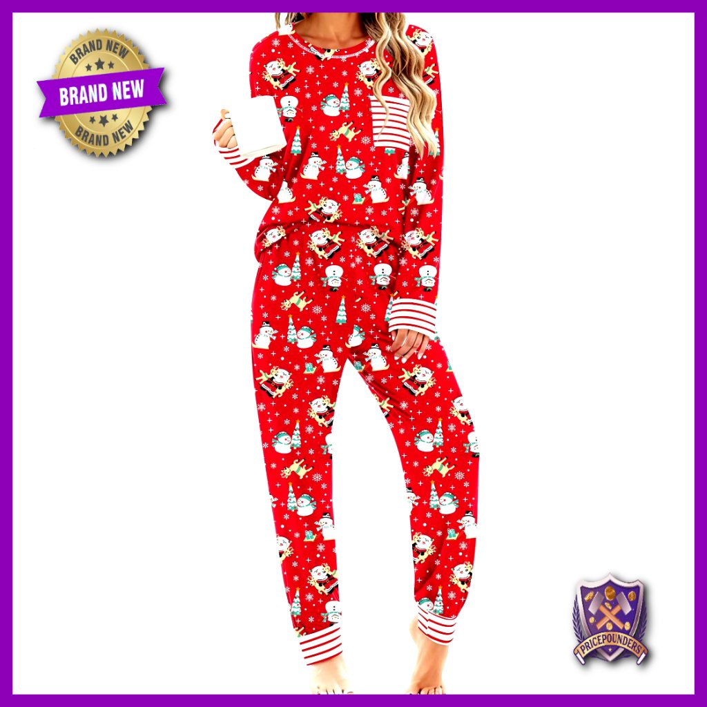 Soft Modal Pajama Set Long Sleeve Lounge Sleepwear Size Small